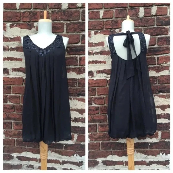 Rebecca Taylor | Dresses | Rebecca Taylor 2 Beaded Silk Chiffon Bubble Dress  | Poshmark